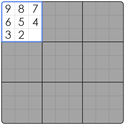sudoku board